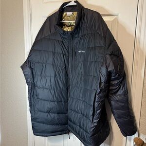 Columbia Men's black Puffer Jacket 5xl